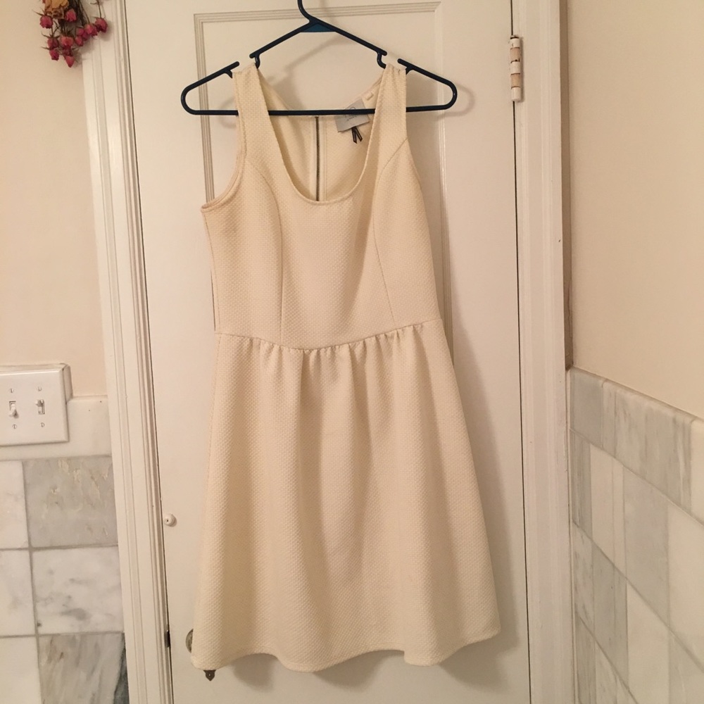 Anthro basket weave knit dress